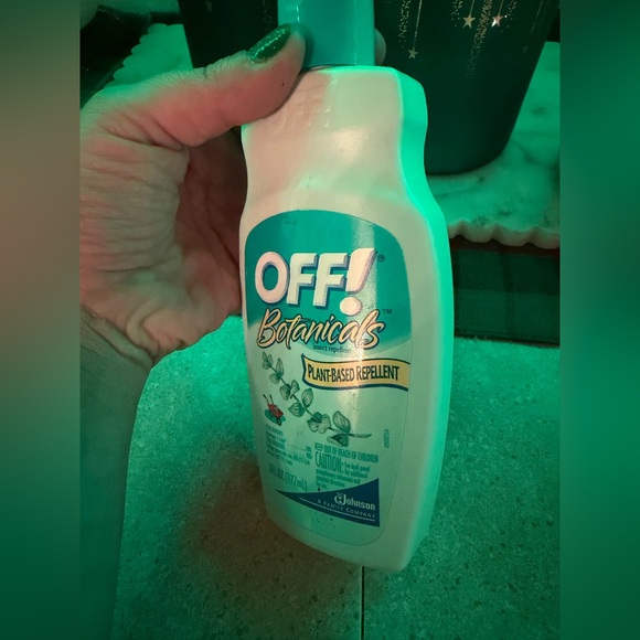 Vintage OFF Botanicals Repellent Lotion Open Bottle 3/4 Full - Picture 7 of 8